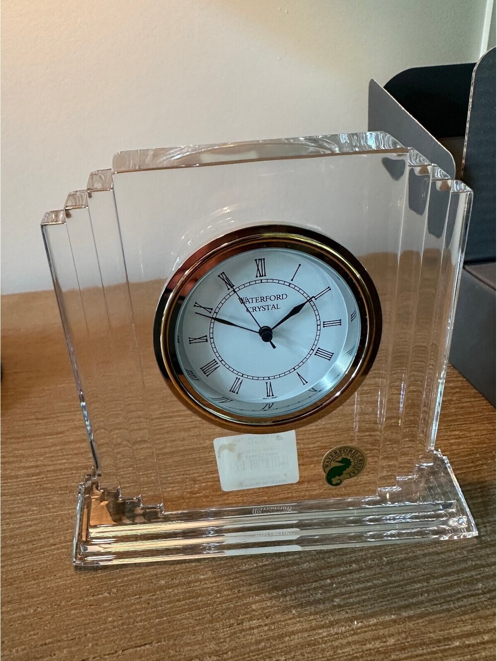 Waterford Crystal Metropolitan Clock – Made in Ireland with Original Box